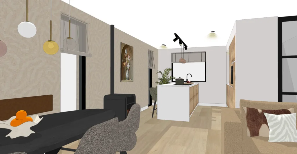 interieurontwerp en lichtplan vrijstaande woning heemskerk