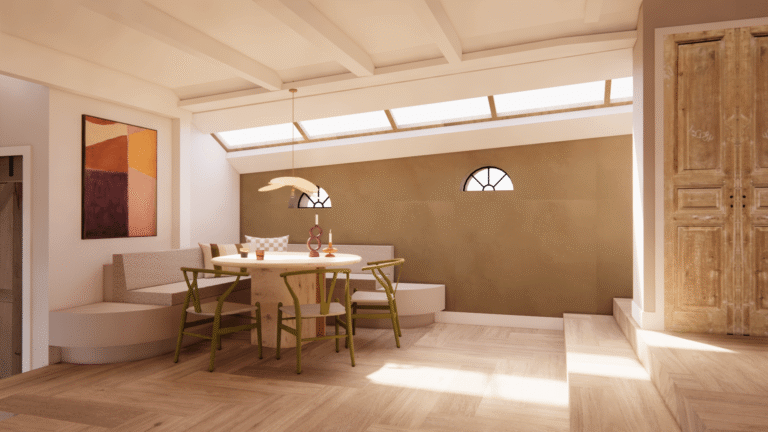 Interieurontwerp terpboerderij Schagen